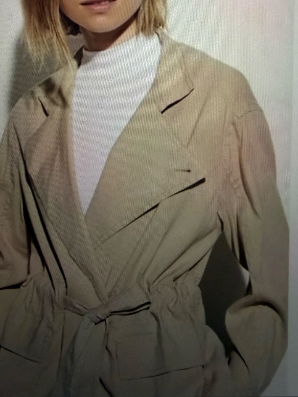 Vine Linen Coat